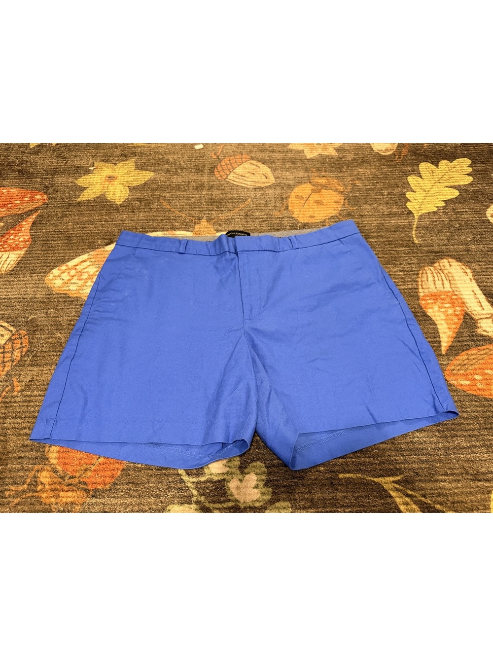 Banana Republic Blue Tailored Cotton Dress Shorts NWT Size 14